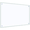 Kitchen Backsplash Transparent 90 x 60 cm Tempered Glass