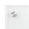 Kitchen Backsplash Transparent 90 x 60 cm Tempered Glass