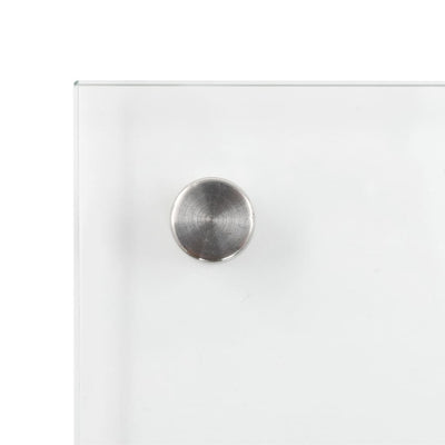 Kitchen Backsplash Transparent 39.4"x15.7" Tempered Glass