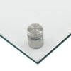 Kitchen Backsplash Transparent 39.4"x15.7" Tempered Glass