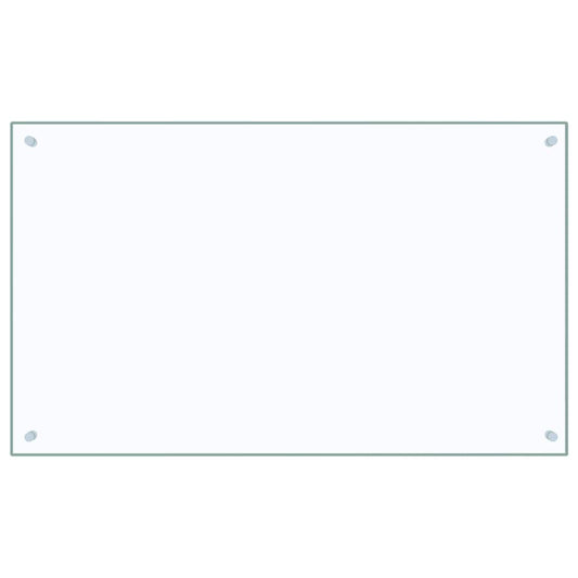 Kitchen Backsplash Transparent 100 x 60 cm Tempered Glass
