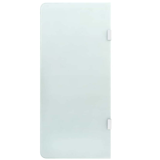 Wall-mounted Urinal Privacy Screen 90x40 cm Tempered Glass