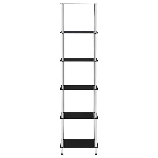 Shelf | Black | Tempered glass | Medium | Shelf | Square | Contemporary