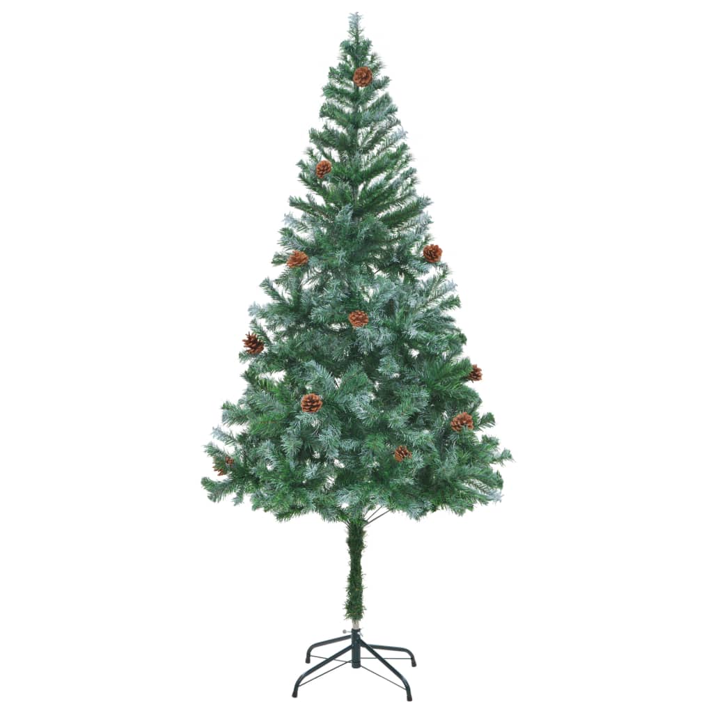 Artificial Christmas Tree with Pinecones 180 cm