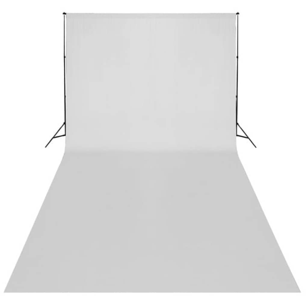 Backdrop Cotton without Stand White 600x300 cm