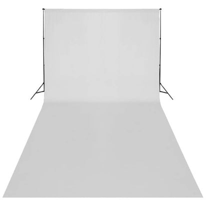 Backdrop Cotton without Stand White 600x300 cm