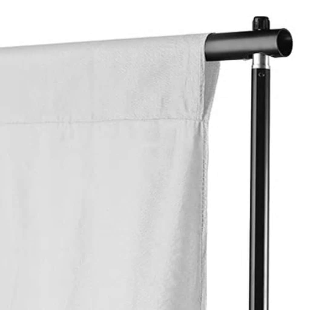 Backdrop Cotton without Stand White 600x300 cm