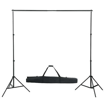 160060 vidaXL Backdrop Support System 600x300 cm Green