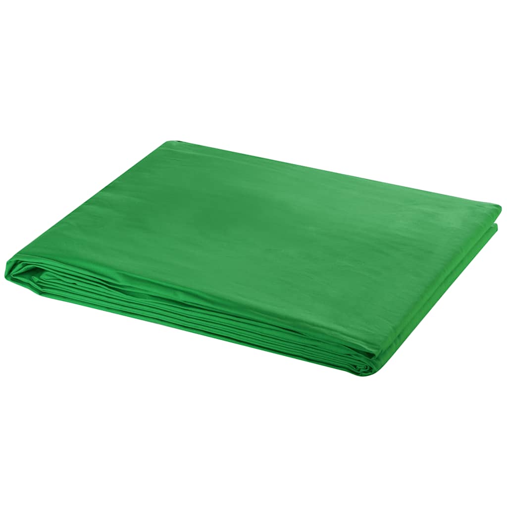 160060 vidaXL Backdrop Support System 600x300 cm Green