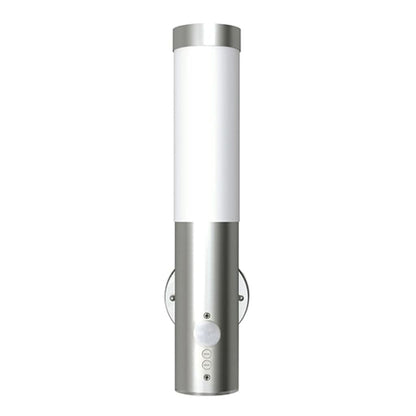 Outdoor Wall Lamps 2 pcs with Motion Detector Stainless Steel
