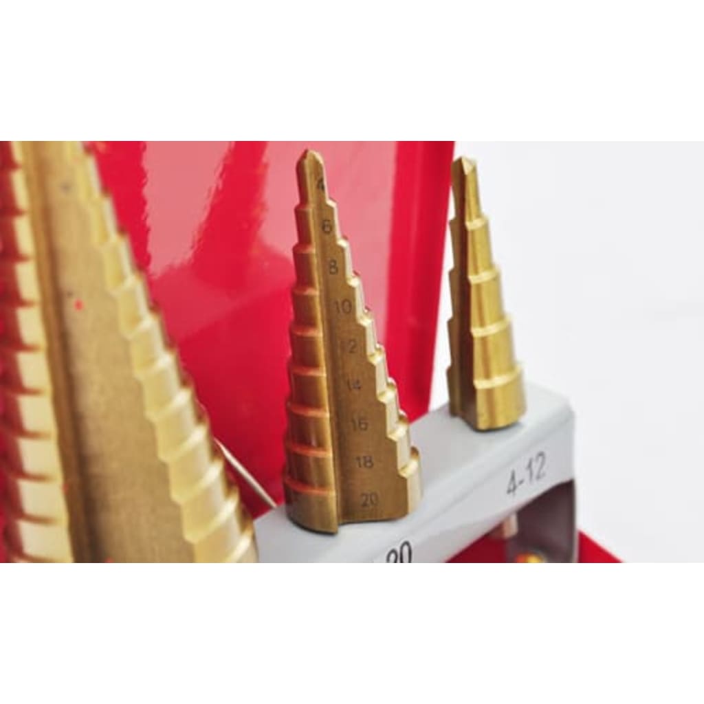 3 Piece HSS Step Drill Set