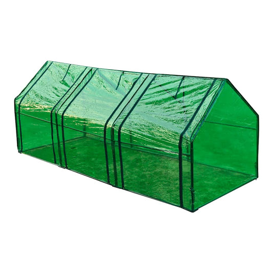 Greenhouse | Green | Tough powder-coated steel frame, PVC cover | Medium