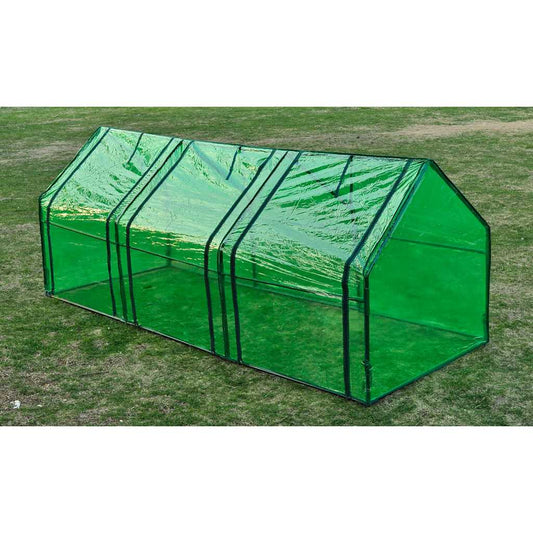 Greenhouse | Green | Tough powder-coated steel frame, PVC cover | Medium