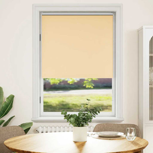 Roller blind blackout 84.4x175 cm Fabric Width 80 cm beige