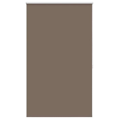 Roller blind blackout 84.4x175 cm Fabric Width 80 cm coffee