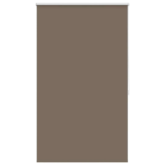 Roller blind blackout 84.4x175 cm Fabric Width 80 cm coffee