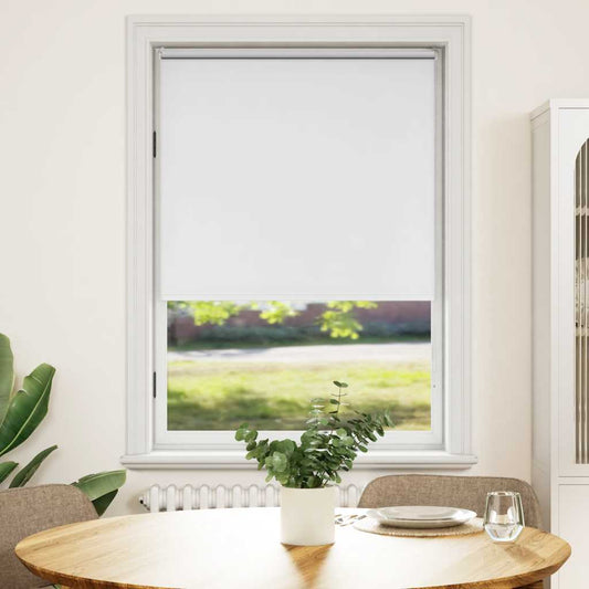 Roller blind blackout 104.4x175 cm Fabric Width 100 cm white