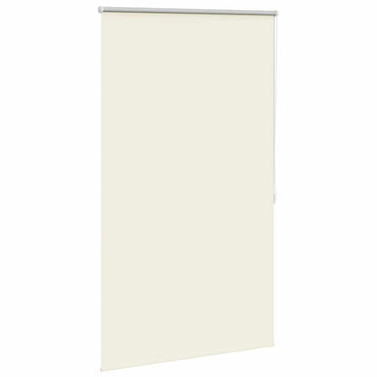 Roller blind blackout 124.4x175 cm Fabric Width 120 cm off white