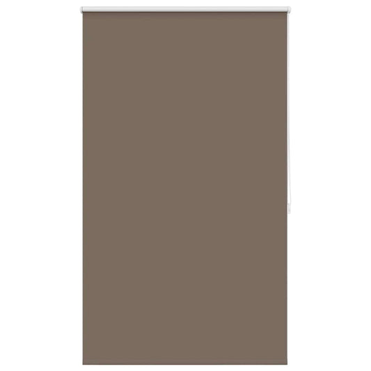 Roller blind blackout 124.4x175 cm Fabric Width 120 cm coffee