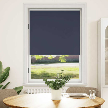 Roller blind blackout 124.4x175 cm Fabric Width 120 cm marine