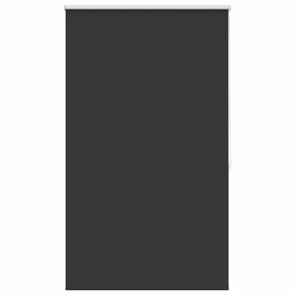 Roller blind blackout 124.4x175 cm Fabric Width 120 cm black