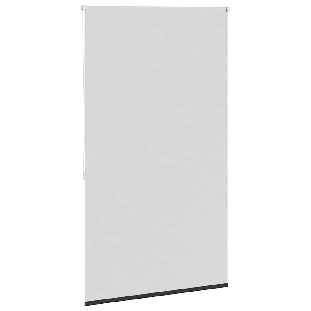 Roller blind blackout 124.4x175 cm Fabric Width 120 cm black