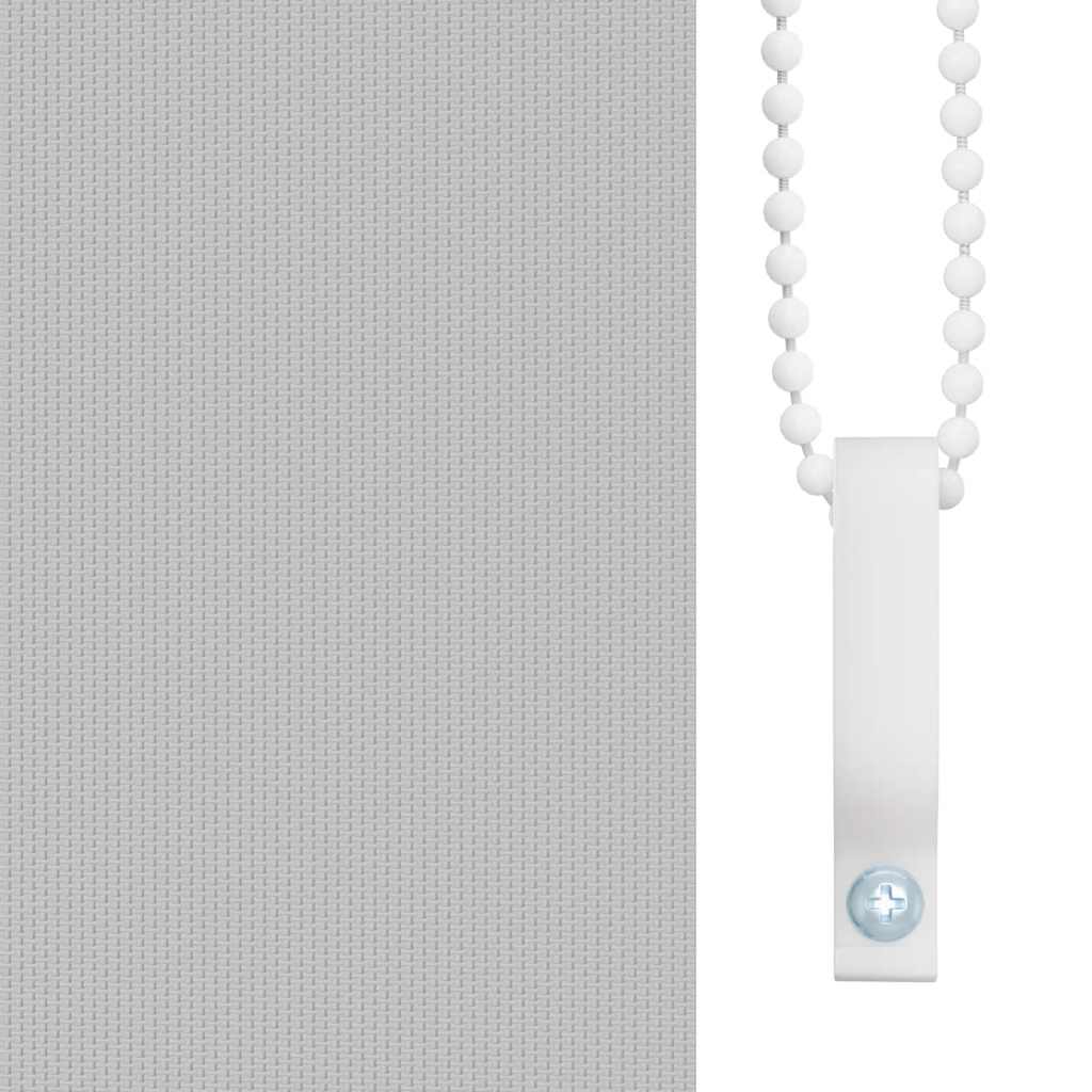 Roller blind blackout 144.4x175 cm Fabric Width 140 cm grey