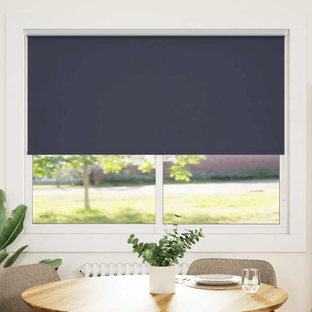 Roller blind blackout 164.4x175 cm Fabric Width 160 cm marine