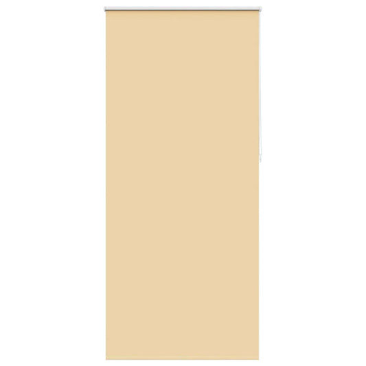Roller blind blackout 84.4x230 cm Fabric Width 80 cm beige