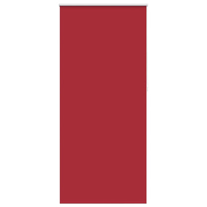 Roller blind blackout 84.4x230 cm Fabric Width 80 cm red