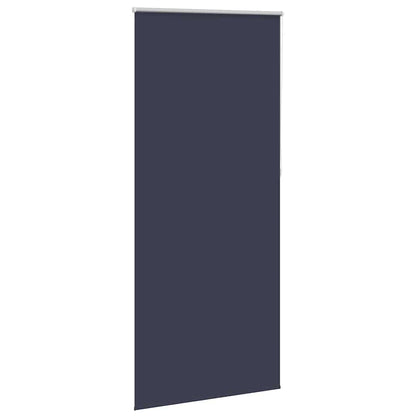 Roller blind blackout 104.4x230 cm Fabric Width 100 cm marine