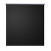 Roller Blind Blackout 100 x 230 cm Black