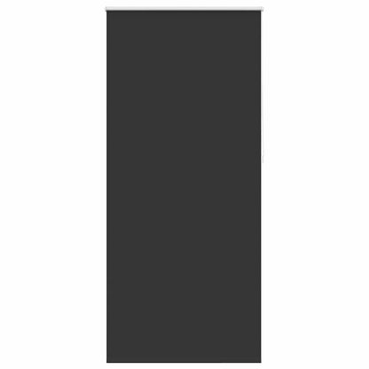 Roller blind blackout 124.4x230 cm Fabric Width 120 cm black