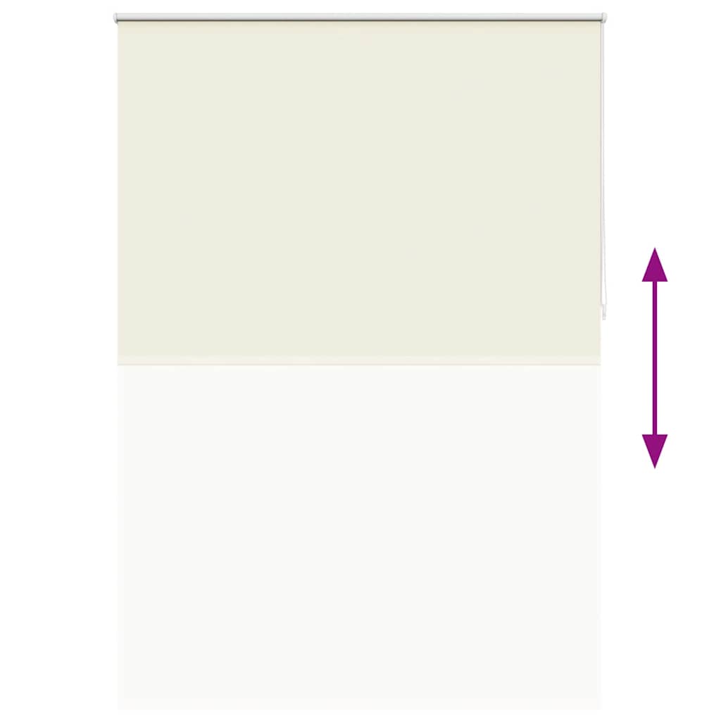 Roller blind blackout 140 x 230 cm off white