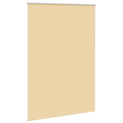 Roller blind blackout 164.4x230 cm Fabric Width 160 cm beige