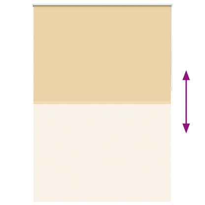 Roller blind blackout 164.4x230 cm Fabric Width 160 cm beige