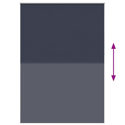 Roller blind blackout 164.4x230 cm Fabric Width 160 cm marine