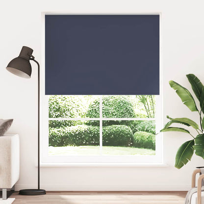 Roller blind blackout 164.4x230 cm Fabric Width 160 cm marine