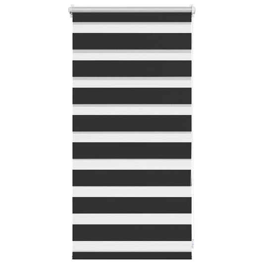 Zebra blind 40.9x100 cm Fabric Width 36.7 cm black