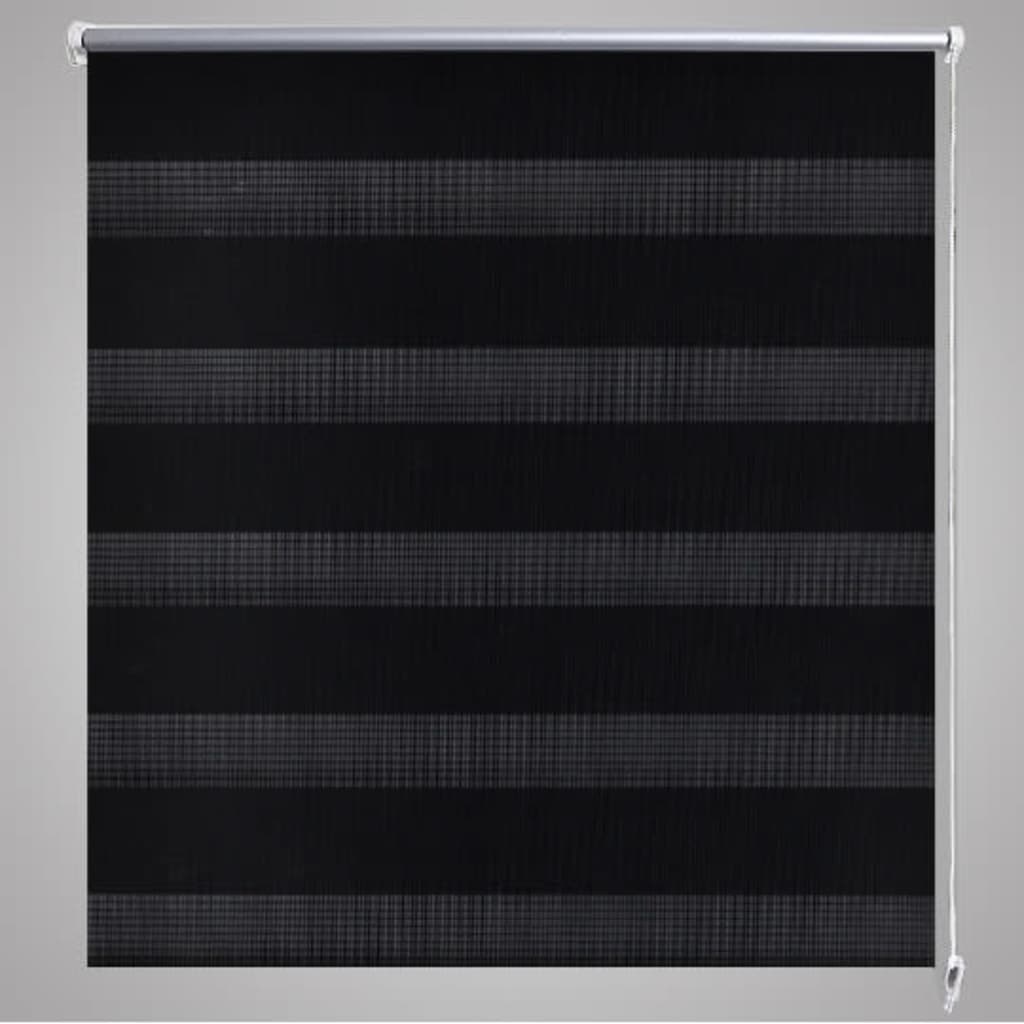 Zebra Blind 40 x 100 cm Black