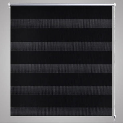 Zebra Blind 40 x 100 cm Black