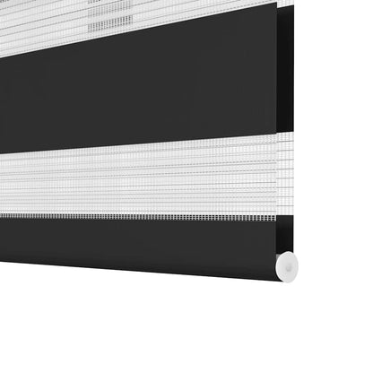 Zebra blind 40.9x100 cm Fabric Width 36.7 cm black