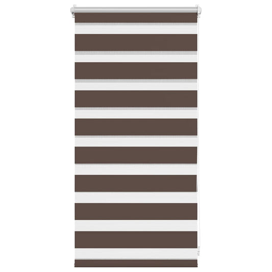 Zebra blind 40.9x100 cm Fabric Width 36.7 cm coffee