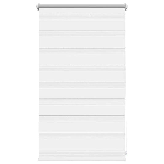 Zebra blind 50.9x100 cm Fabric Width 46.7 cm white