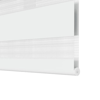 Zebra blind 50.9x100 cm Fabric Width 46.7 cm white