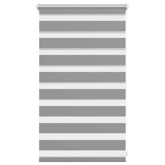 Zebra blind 50.9x100 cm Fabric Width 46.7 cm grey