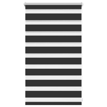 Zebra blind 50.9x100 cm Fabric Width 46.7 cm black