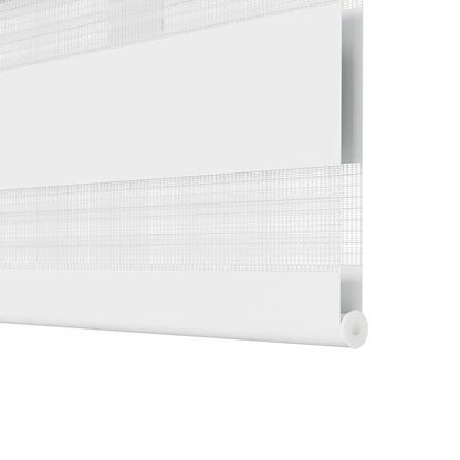 Zebra blind 60.9x120 cm Fabric Width 56.7 cm white