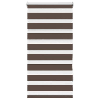 Zebra blind 60.9x120 cm Fabric Width 56.7 cm coffee