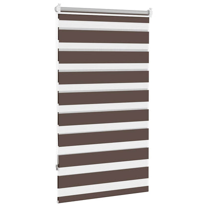 Zebra blind 70.9x120 cm Fabric Width 66.7 cm coffee